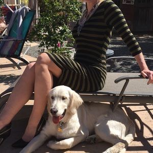 Dress and Heels and necklace!